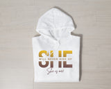 She Will Never Give Up Hoodie
