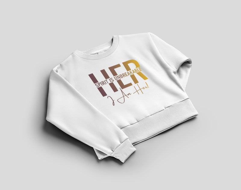 Her Spirit Is Unbreakable Sweatshirt