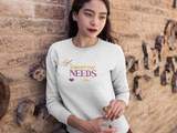 Tomorrow Needs You Sweatshirt Young Queen Edition